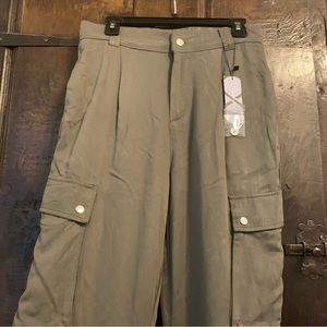 Khaki Cargo Jogger pants